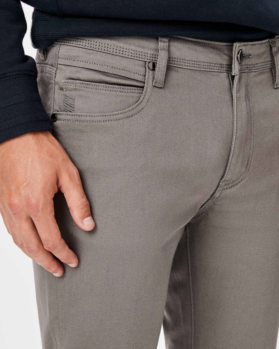 Slim Stretch Denim Jean, Gunmetal, hi-res